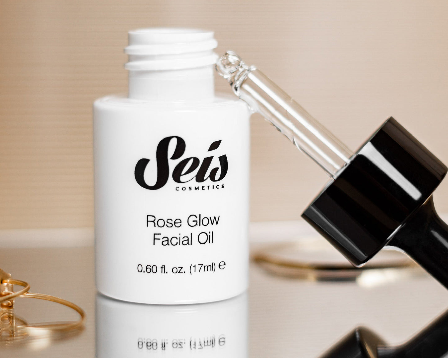 Huile Visage Rose Éclat