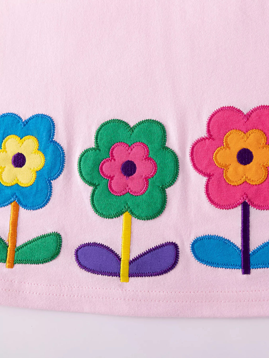 Children's Floral Top & Capri Pants Set