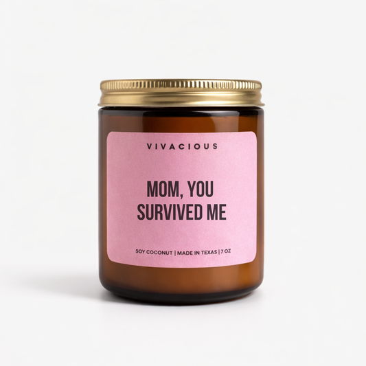 Maman, tu m'as survécu Bougie