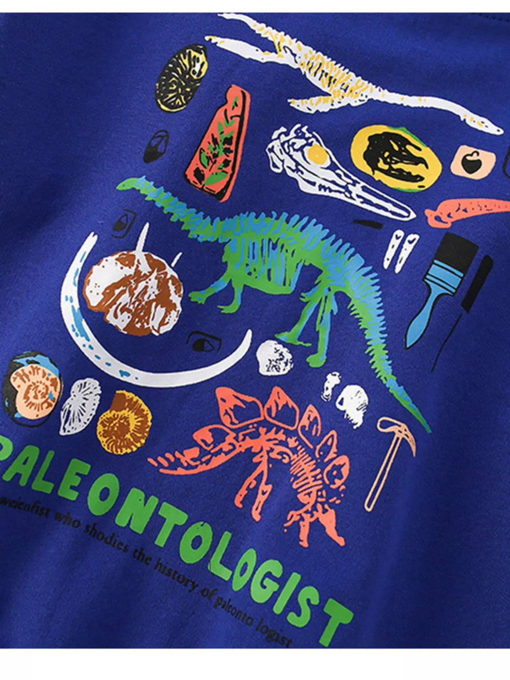 Children's Dinosaur Crew Neck Sweatshirt