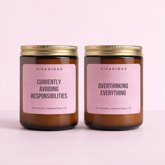 Duo de bougies L'Ère de la Sur-réflexion
