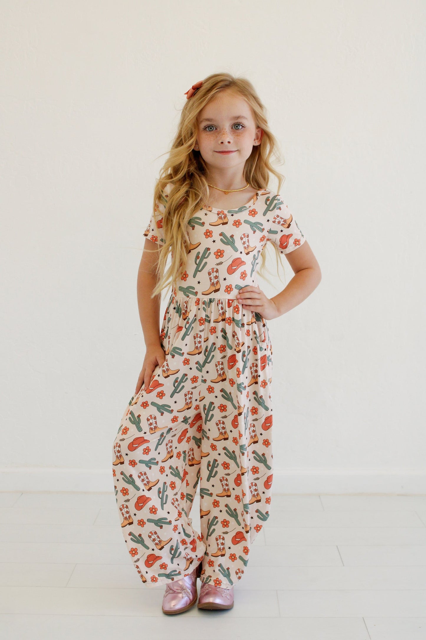 Craquez pour la barboteuse « Luxe-Cowgirl Charm »