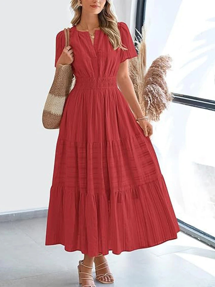 VivaSpring™ Layered Swing Dress – Women&