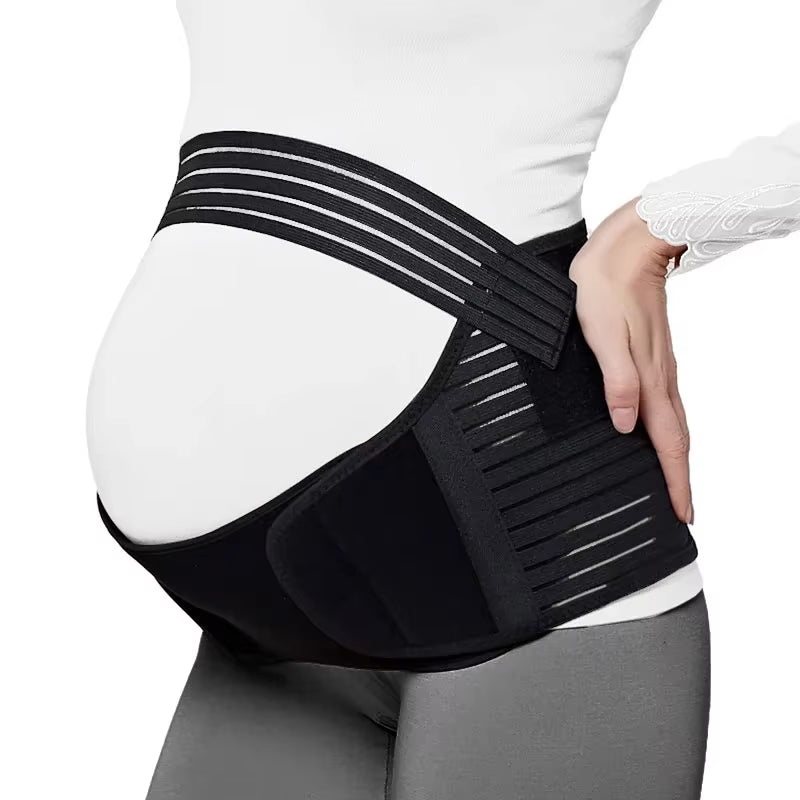 MamaComfort™ Adjustable Maternity Support Belt – Back &amp; Belly Care for Pregnancy Relief