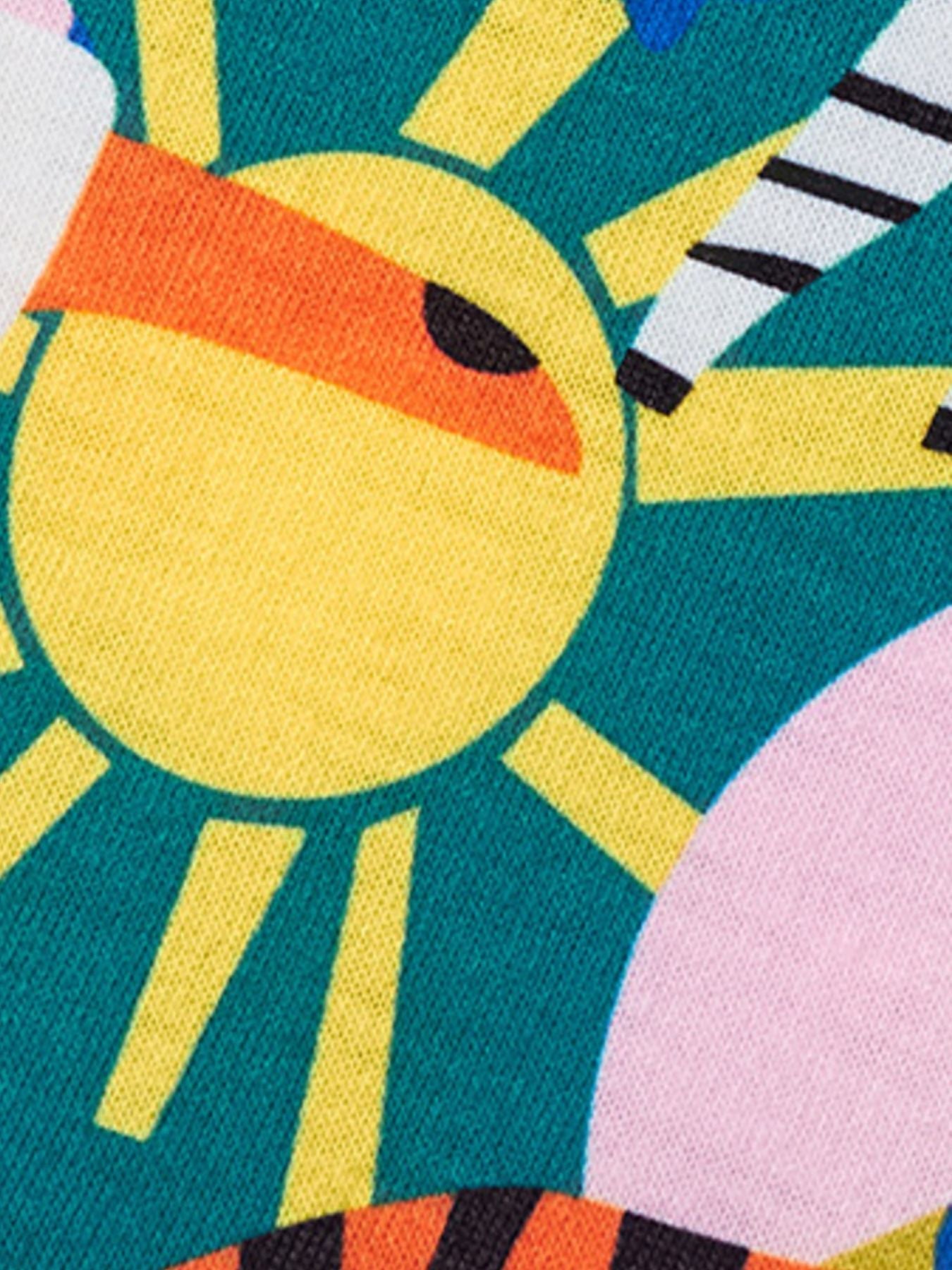 Children's Printed Short Sleeve Dress