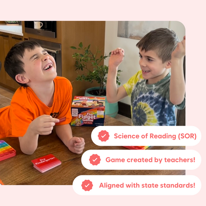 Le jeu de fidgets : Édition mots fréquents