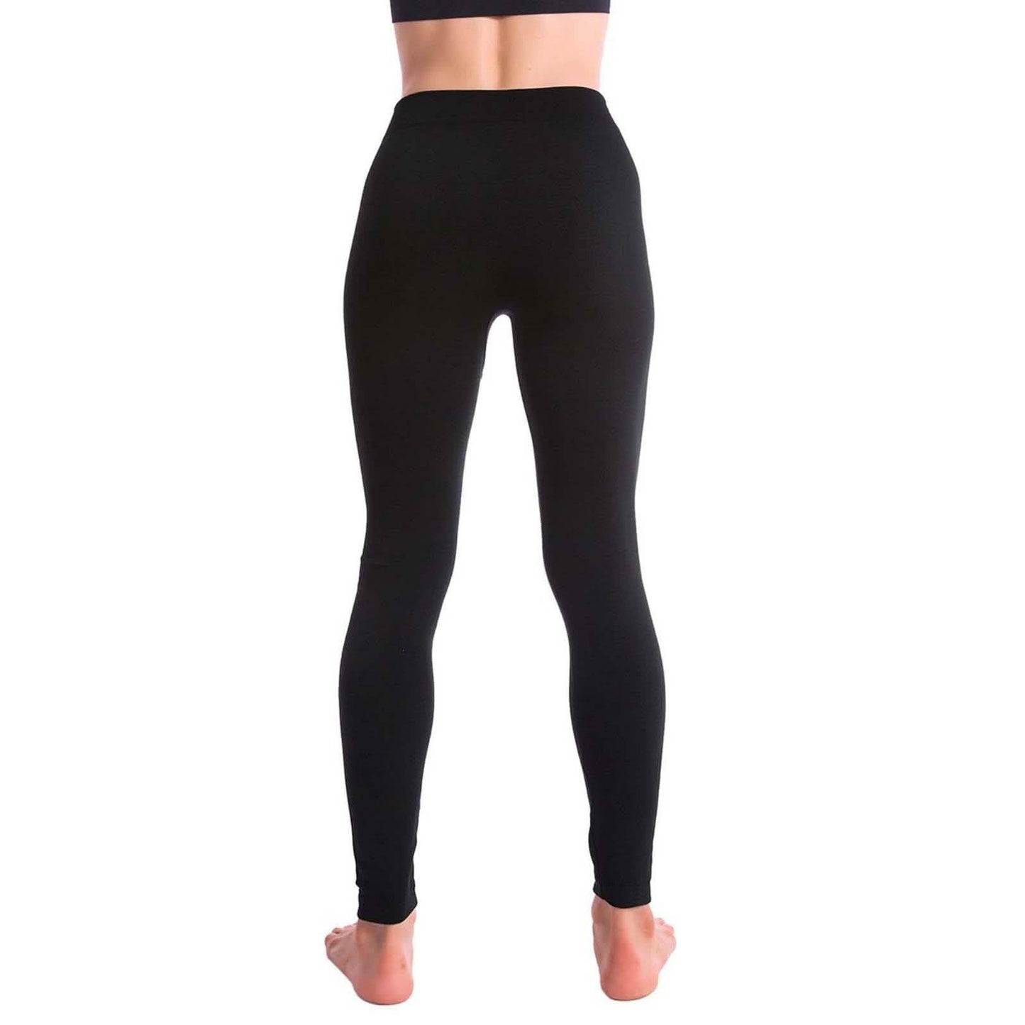 Lot de 5 : Leggings doublés polaire Premium pour femme