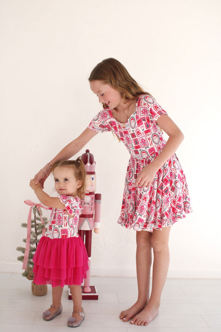 Kollektion „Merry &amp; Twirly“ – Tüllkleid „Pinkmas“