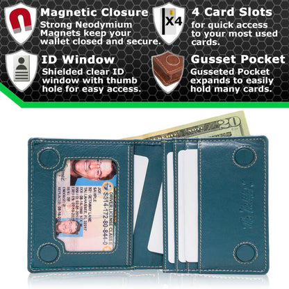 Le Waltlet - Portefeuille minimaliste RFID sécurisé à capacité maximale