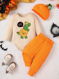Children's Dinosaur Long Sleeve Bodysuit and Pants Set