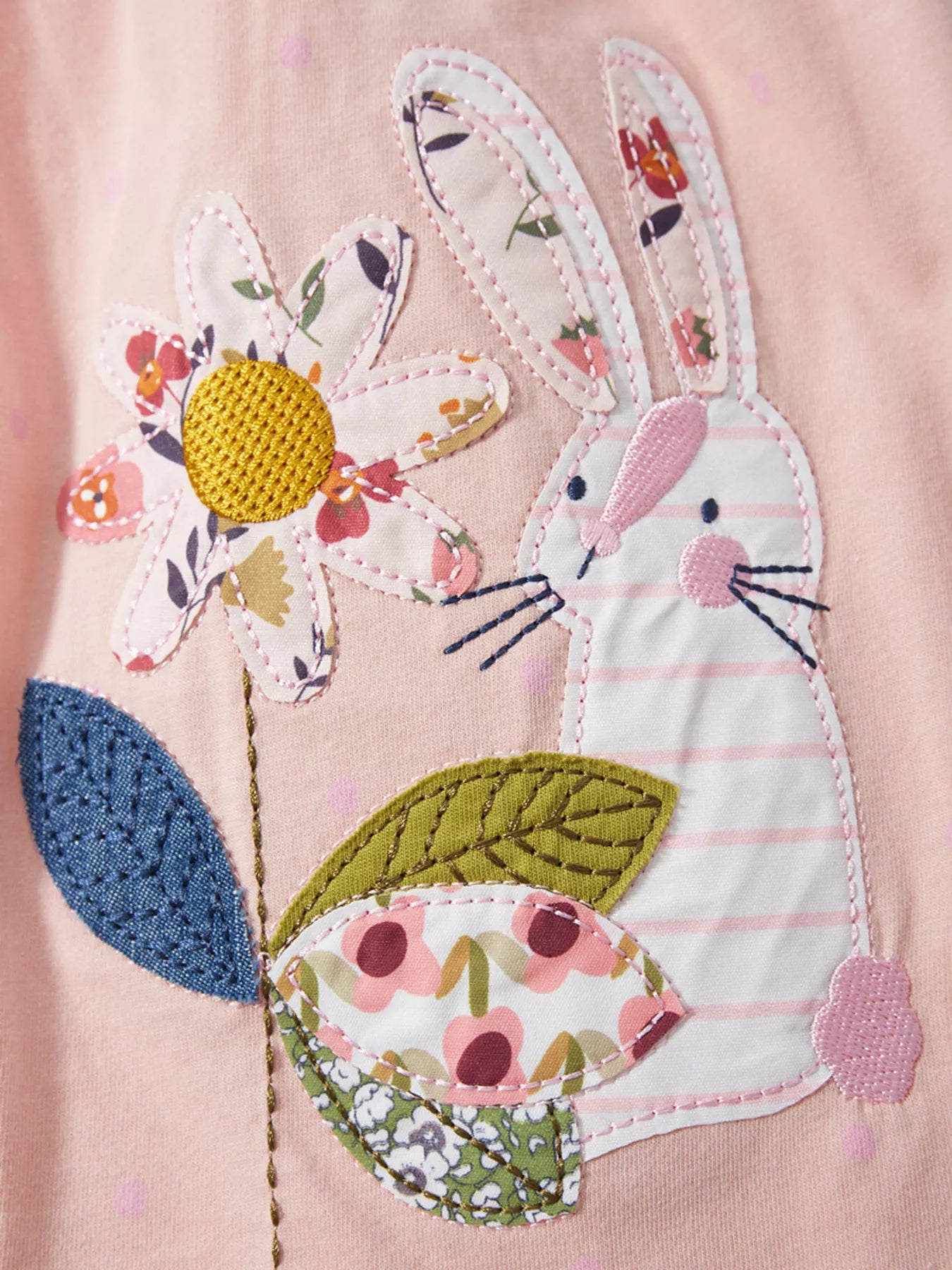 Children's Floral Short Sleeve Dress