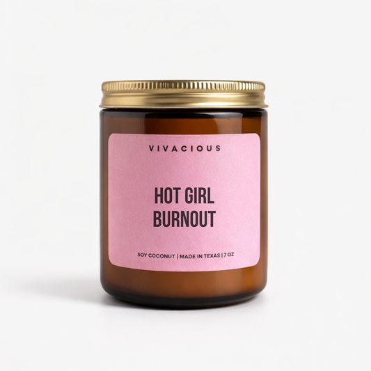 Bougie d'épuisement pour fille stylée