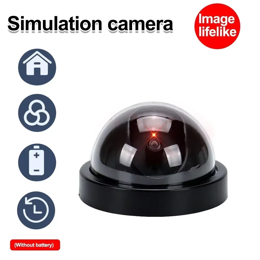 SecureView™ Dome Dummy Camera – Look Protected, Stay Deterrent, Spend Less