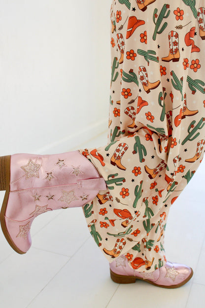 Craquez pour la barboteuse « Luxe-Cowgirl Charm »
