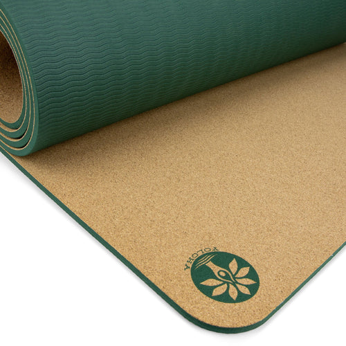 Tapis de yoga en liège Aura