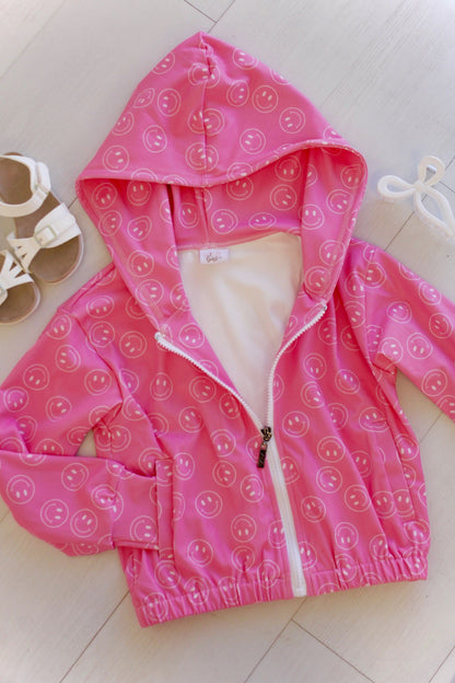 Jolie en mouvement - veste à carreaux vichy rose bonbon (veste seulement)