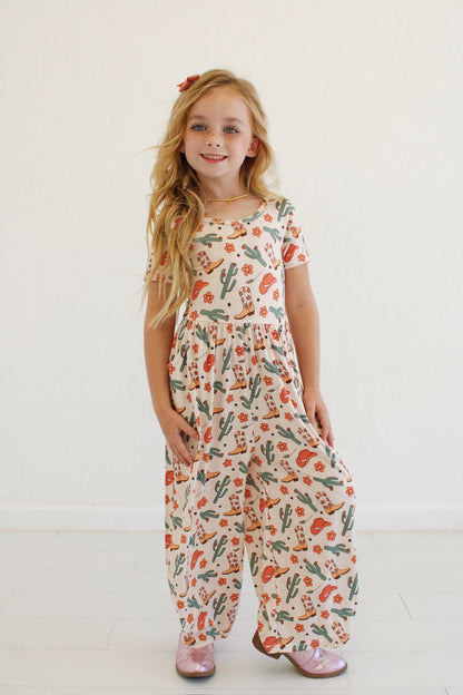 Craquez pour la barboteuse « Luxe-Cowgirl Charm »
