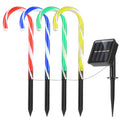 Lumière de canne à sucre solaire de Noël, étanche IP55, à planter, pour patio, jardin, allée, éclairage décoratif extérieur de Noël