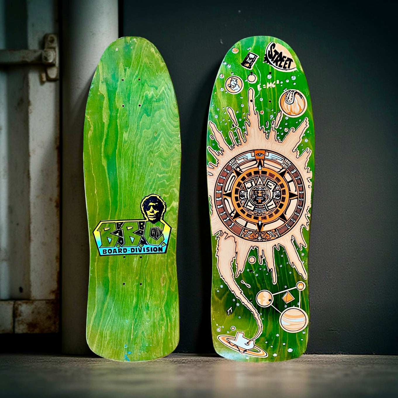 Jeff Phillips AZTEC Édition Limitée, Planche BBC PEINTE À LA MAIN (1 sur 50) (PRÉCOMMANDE, AOÛT)