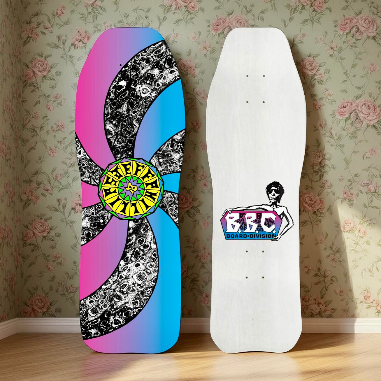 Jeff Phillips SPIRAL Édition limitée, Deck BBC PEINT À LA MAIN (1 sur 50) (PRÉCOMMANDE, AOÛT)