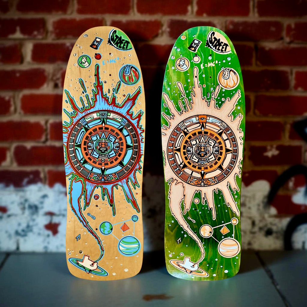 Jeff Phillips AZTEC Édition Limitée, Planche BBC PEINTE À LA MAIN (1 sur 50) (PRÉCOMMANDE, AOÛT)