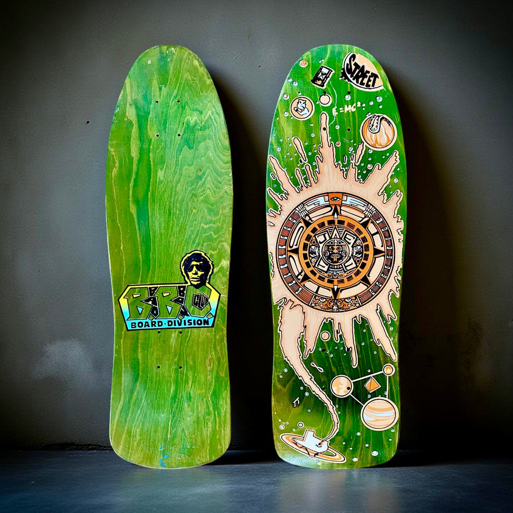Jeff Phillips AZTEC Édition Limitée, Planche BBC PEINTE À LA MAIN (1 sur 50) (PRÉCOMMANDE, AOÛT)