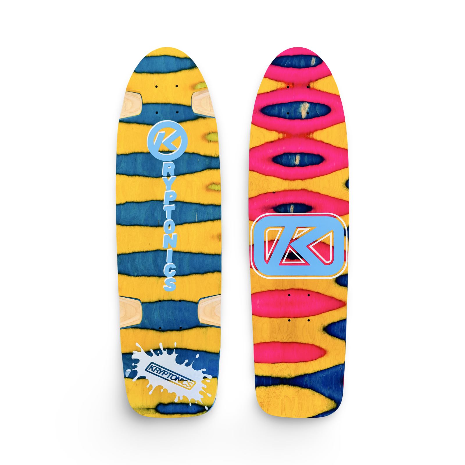 Kryptonics/Sims ONE-OF-A-KIND & HAND-PAINTED CRUISER Deck or Complete 8.5”x31” (1 of 1)
