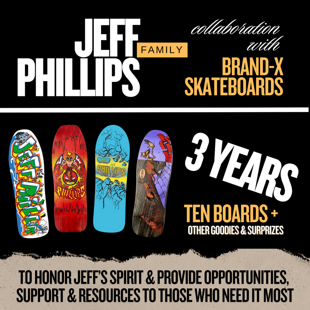 Jeff Phillips AZTEC Édition Limitée, Planche BBC PEINTE À LA MAIN (1 sur 50) (PRÉCOMMANDE, AOÛT)