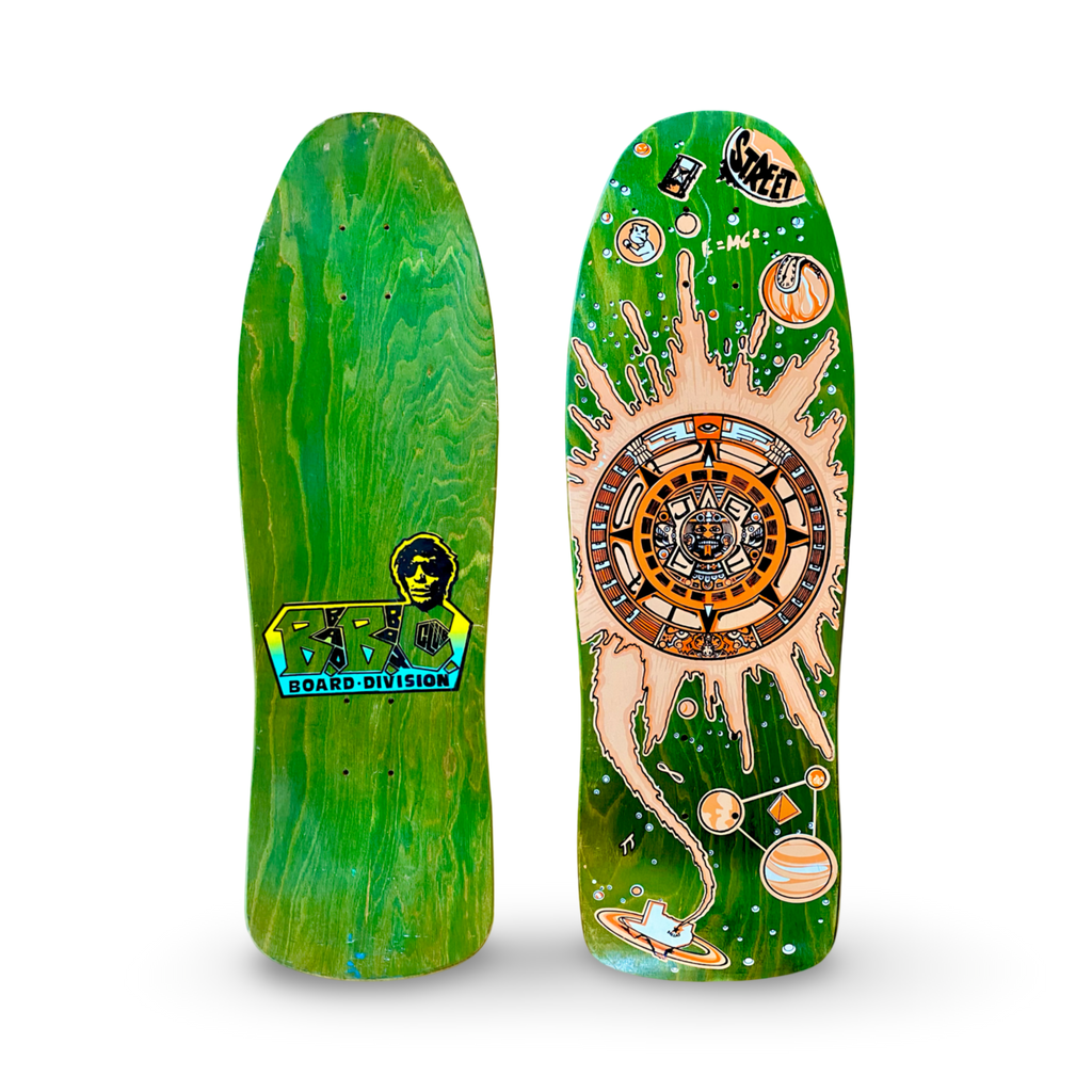 Jeff Phillips AZTEC Édition Limitée, Planche BBC PEINTE À LA MAIN (1 sur 50) (PRÉCOMMANDE, AOÛT)