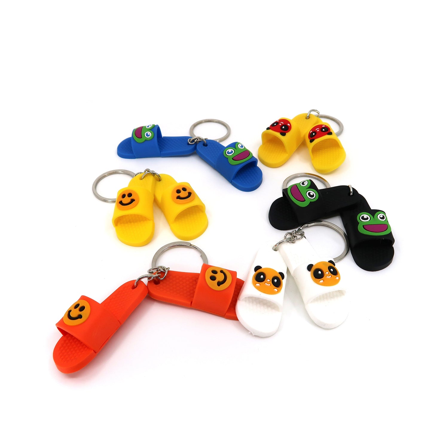 Porte-clés Mini Toboggans Amusants KC225-3 (12 pièces)