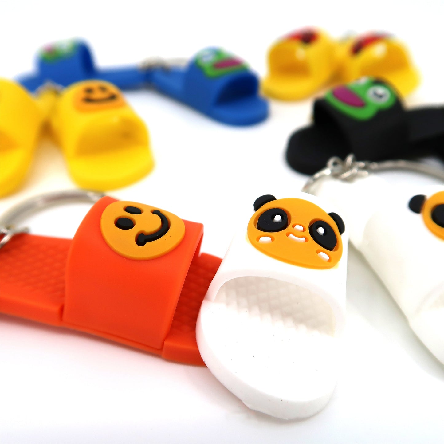 Porte-clés Mini Toboggans Amusants KC225-3 (12 pièces)