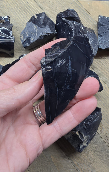 Half Pound Rough Spiderweb Obsidian Crystal – Natural Raw Protection Stone
