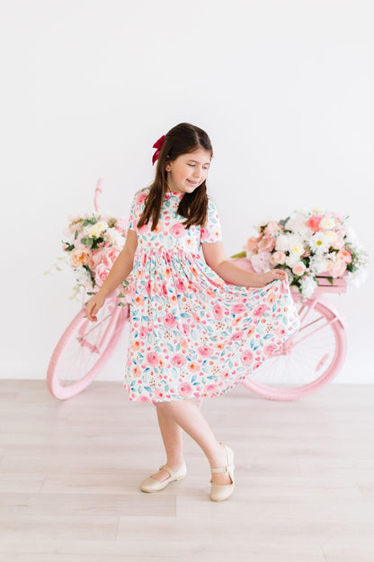 Robe Rosettes S/S Pocket Twirl