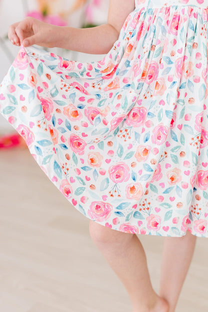 Robe Rosettes S/S Pocket Twirl