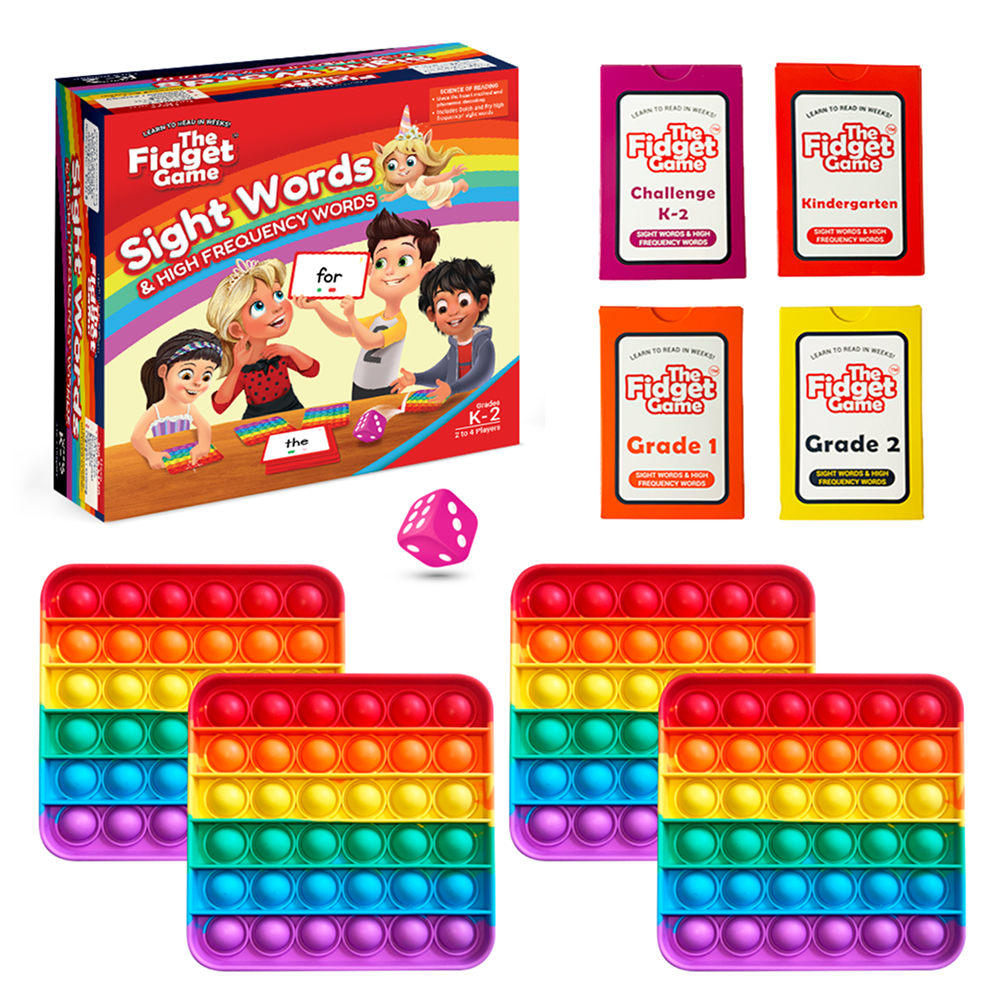 Le jeu de fidgets : Édition mots fréquents