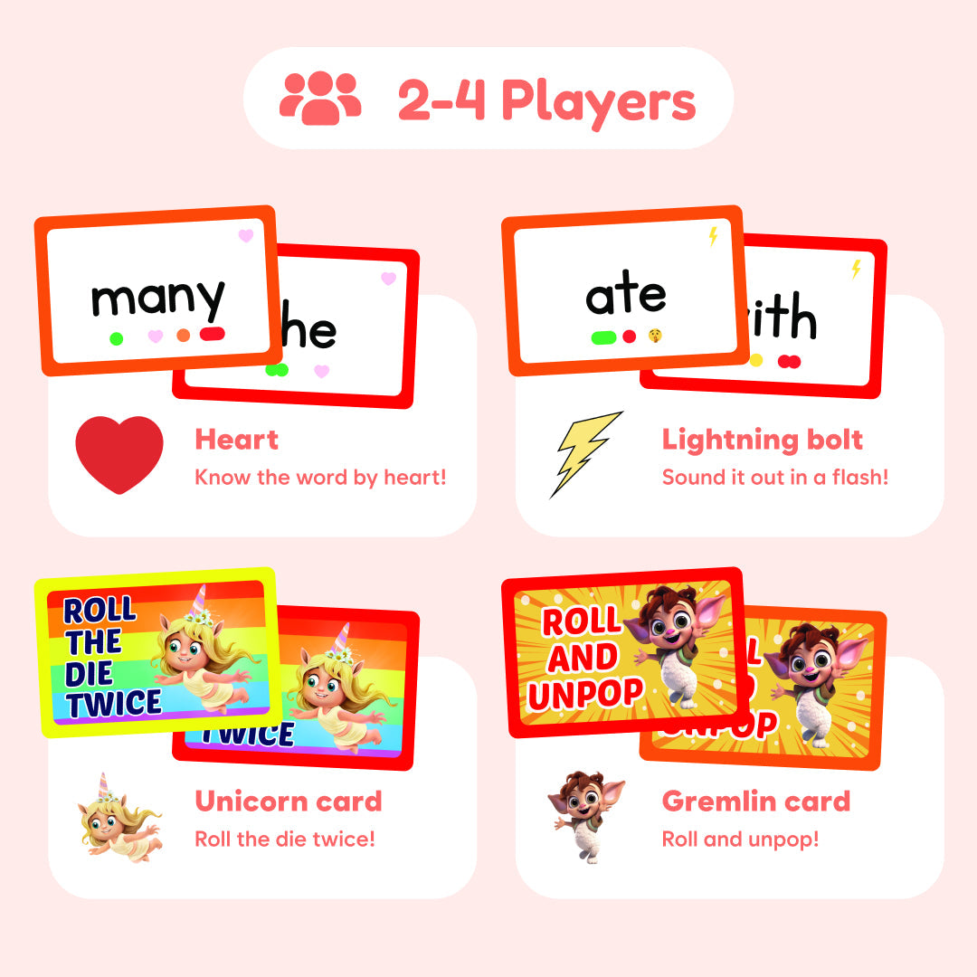 Le jeu de fidgets : Édition mots fréquents
