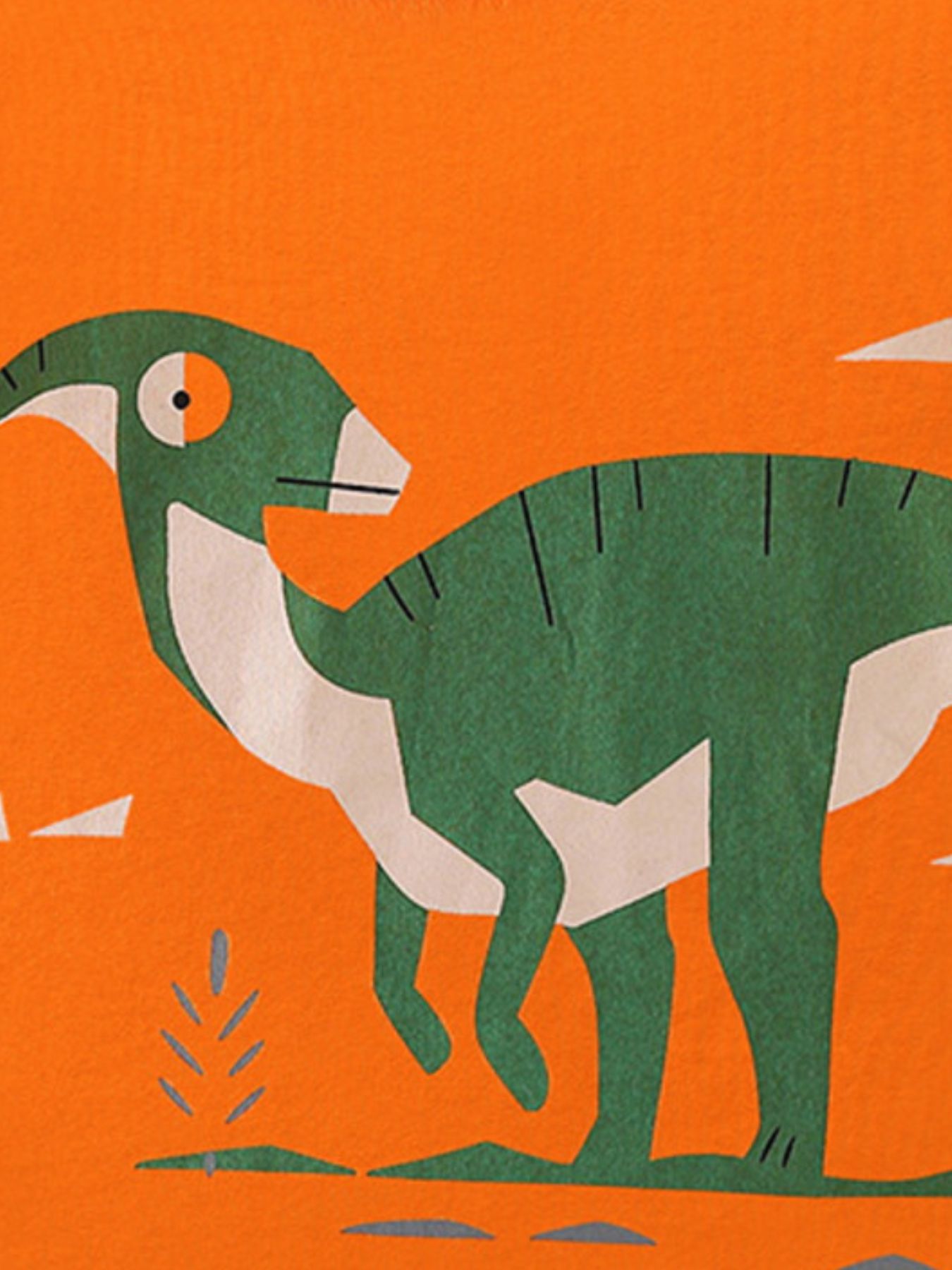 Children's Dinosaur Graphic Short Sleeve Crew Neck T-Shirt