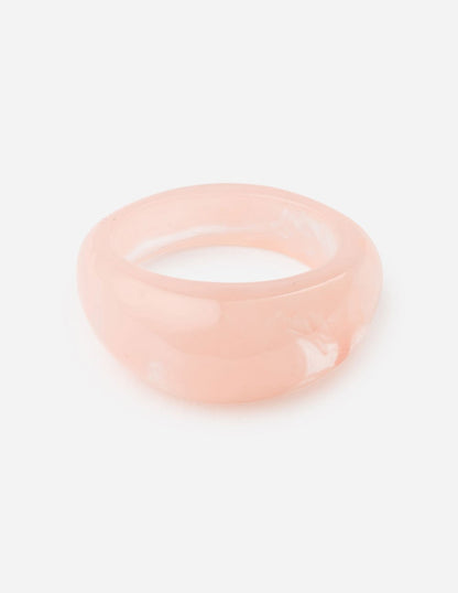 Resin Dome Ring Set