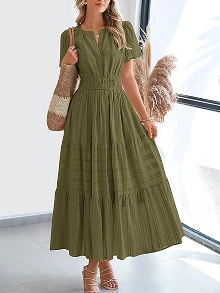 VivaSpring™ Layered Swing Dress – Women&