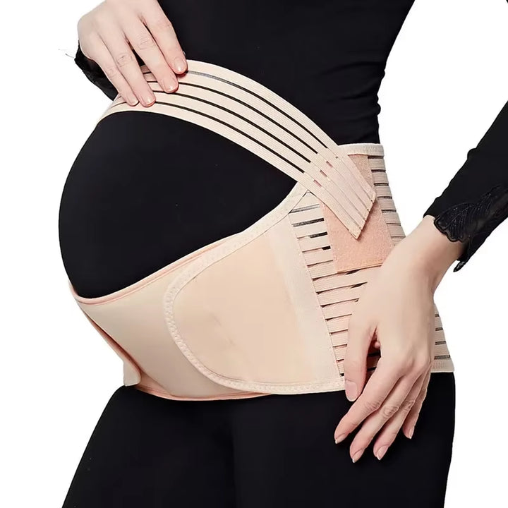 MamaComfort™ Adjustable Maternity Support Belt – Back &amp; Belly Care for Pregnancy Relief