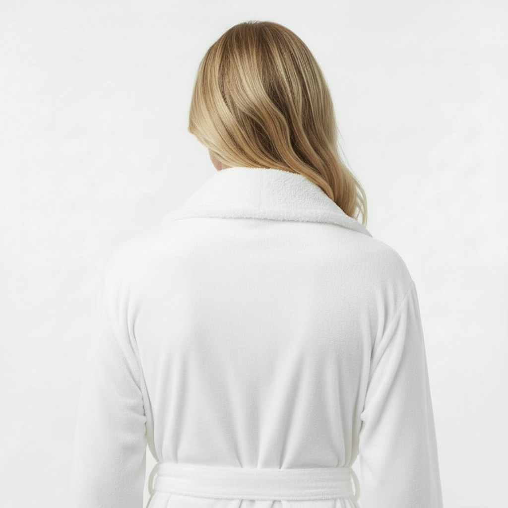 Peignoir ultra doux en peluche pour femmes