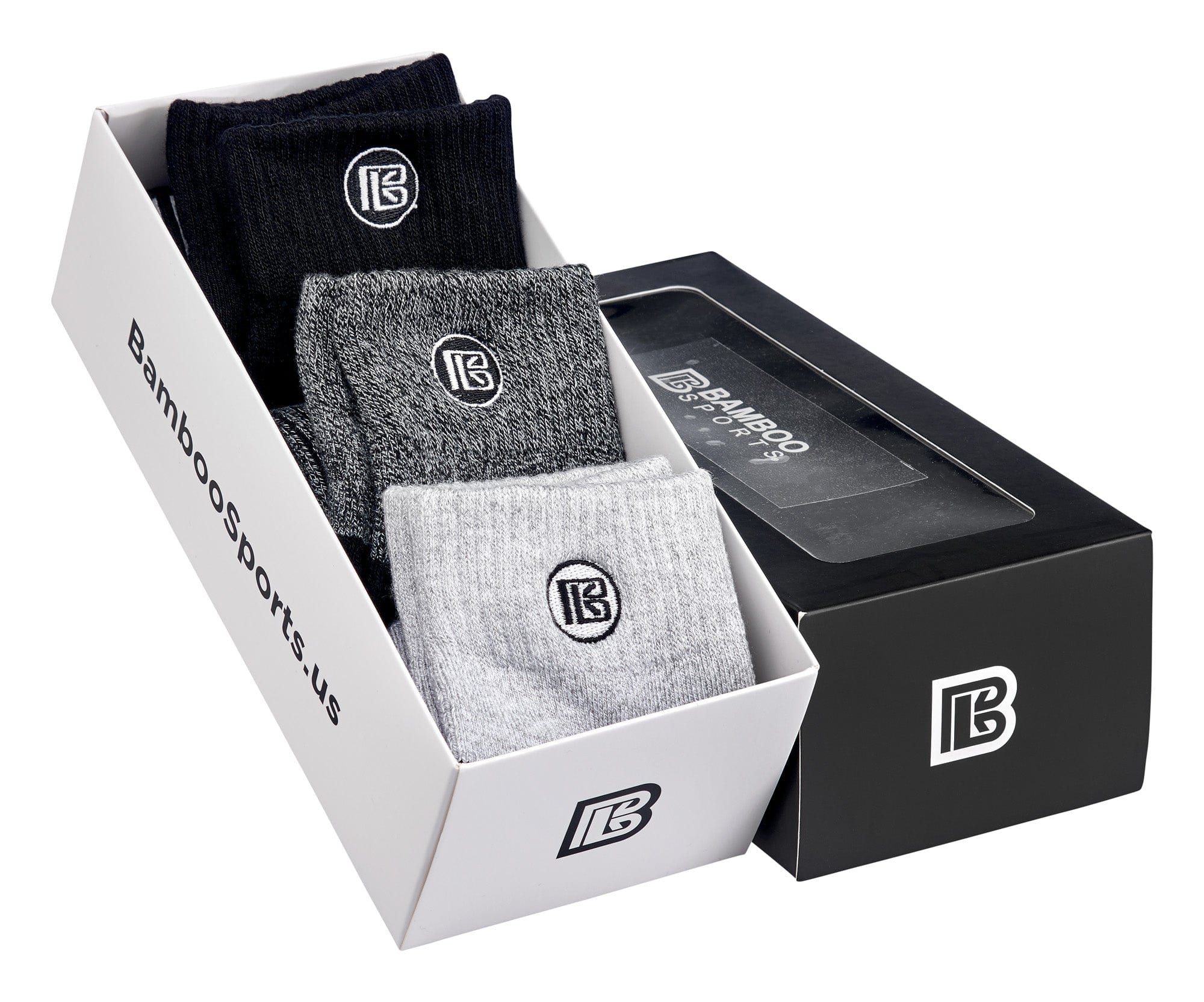 Chaussettes mi-hautes en bambou rayonne de qualité supérieure