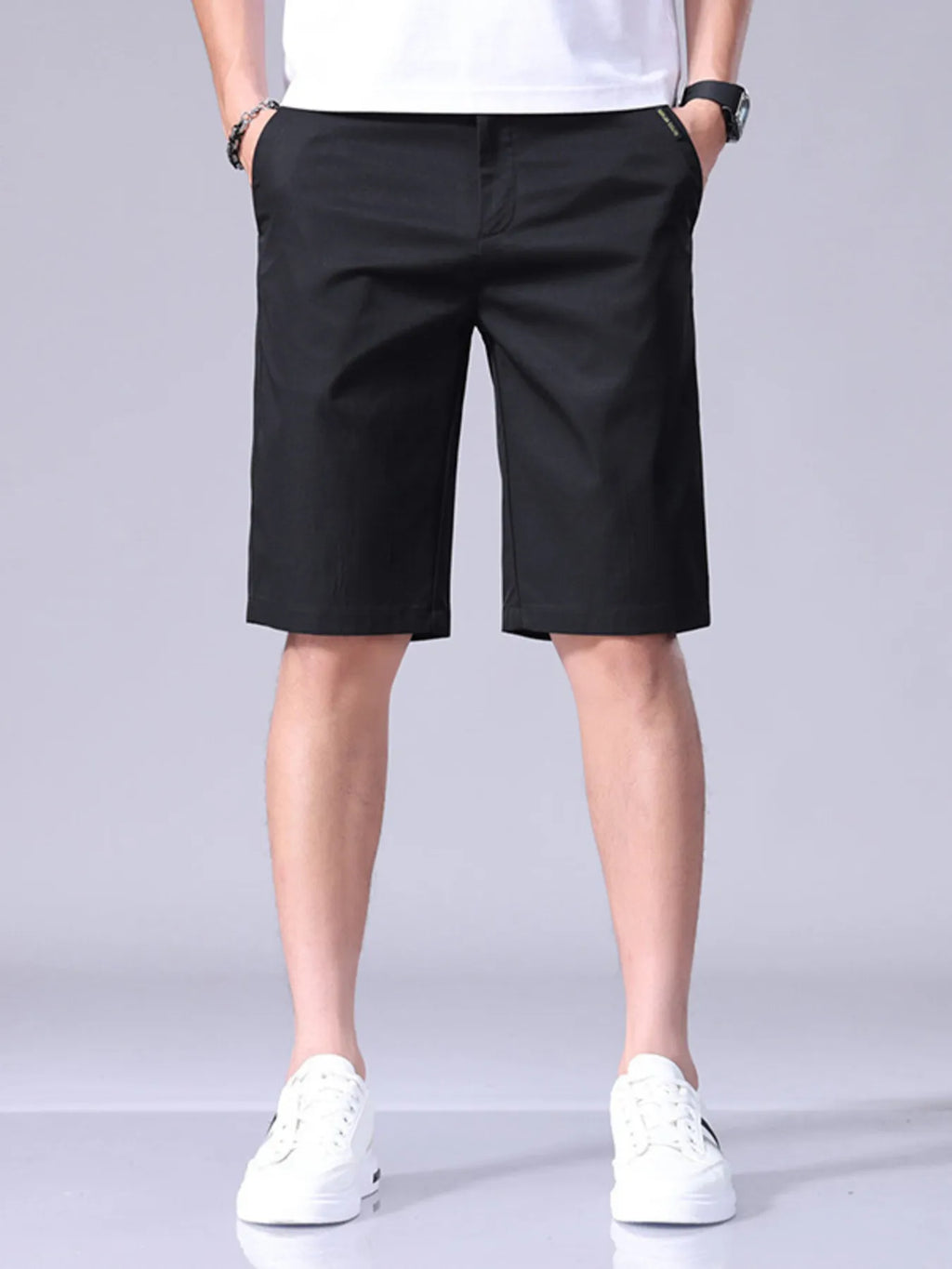 Men's Casual Shorts with Pockets