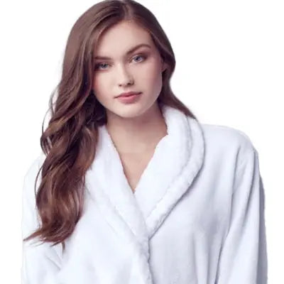 Peignoir ultra doux en peluche pour femmes