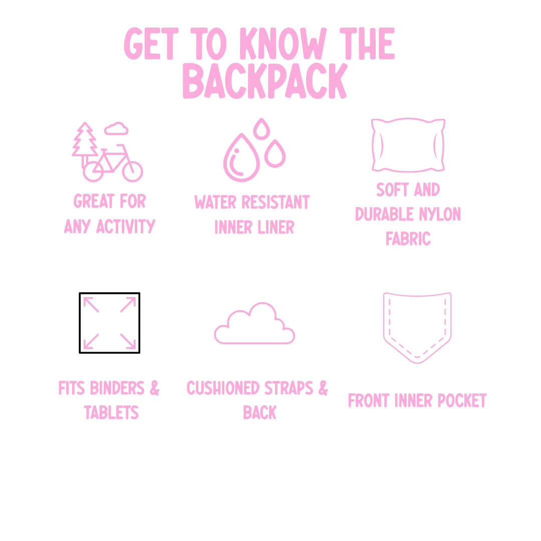 Niveau supérieur - Sac à dos et boîte à lunch