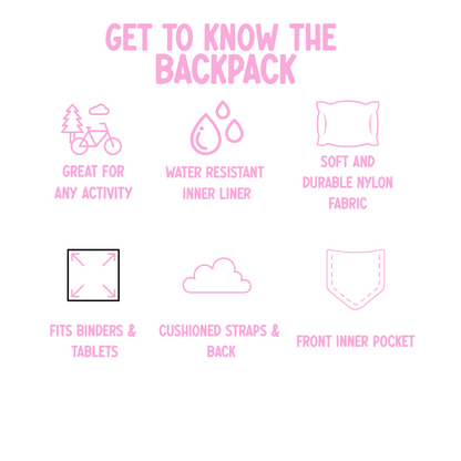 Niveau supérieur - Sac à dos et boîte à lunch