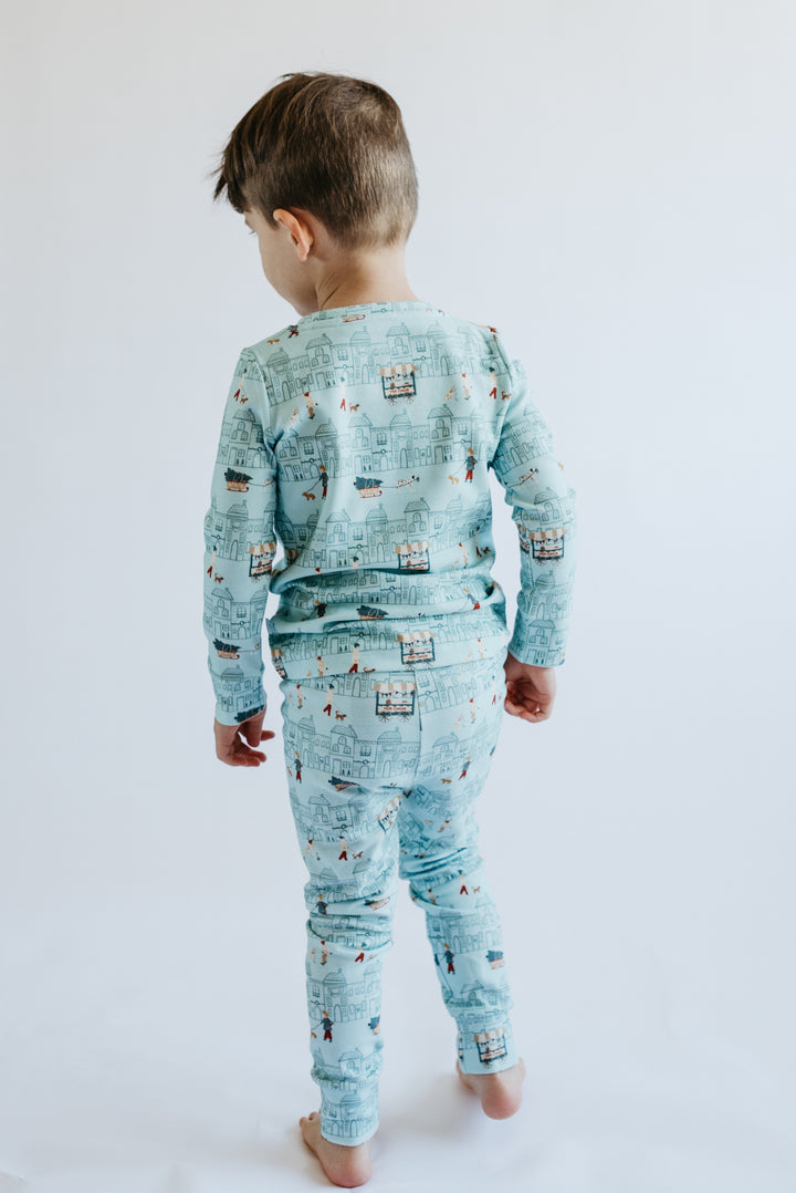 Peek-a-Boo Baby Sleeper Fröhliche kleine Straße