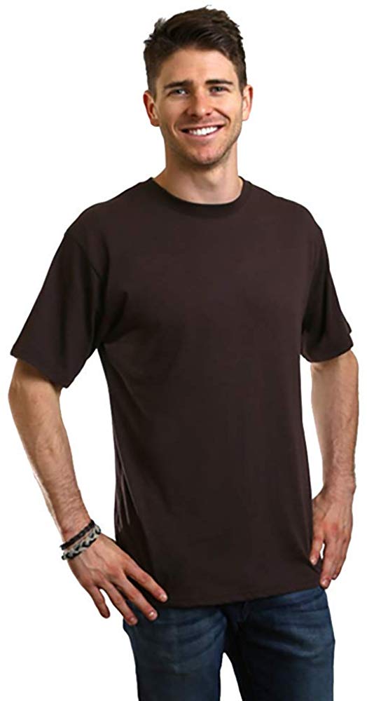 Liquidation : T-shirt à manches courtes en bambou pour hommes - Coupe classique