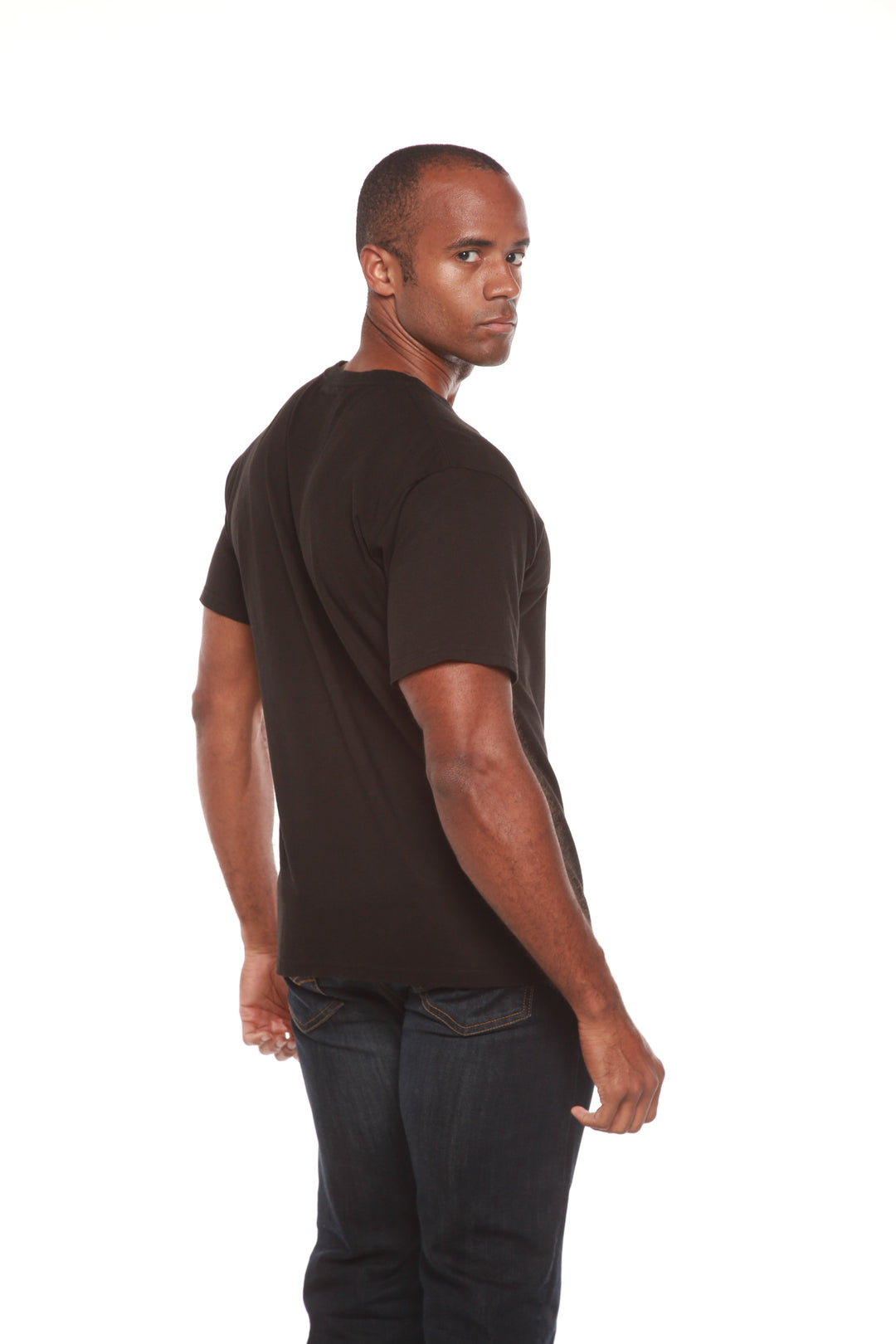 Das originale Herren T-Shirt aus Bambusviskose/Bio-Baumwolle mit kurzen Ärmeln - Klassischer Schnitt
