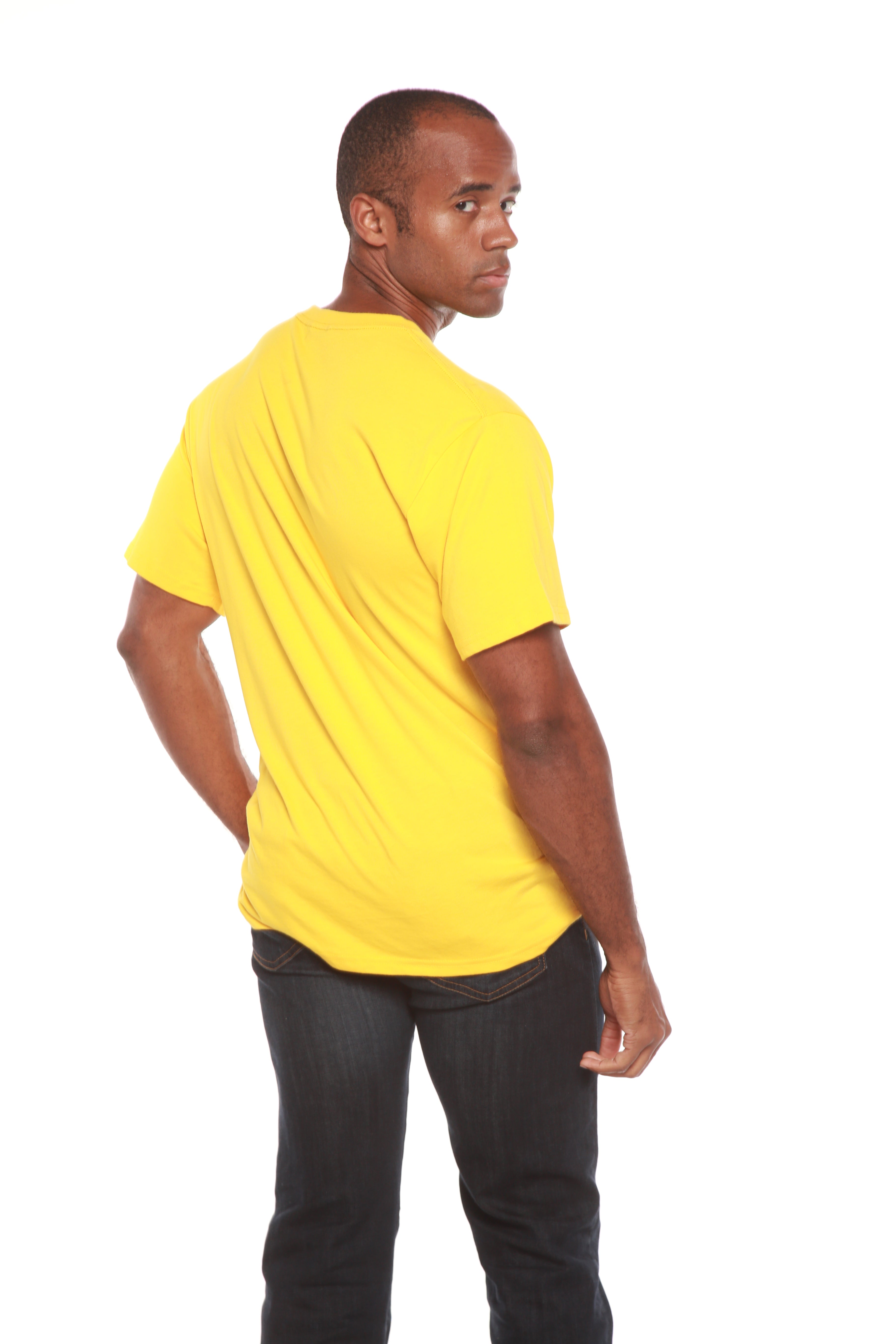 Liquidation : T-shirt à manches courtes en bambou pour hommes - Coupe classique
